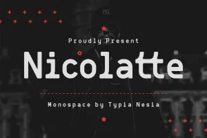Nicolatte – Monospace Font