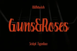 Nightwish – Script Typeface