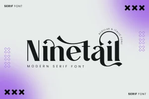 Ninetail Serif Font