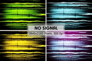No Signal Grunge Backgrounds