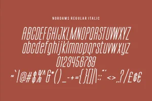 Nordams Sans Serif