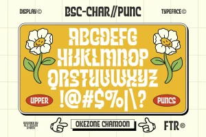 Okezone Chamoon Typeface