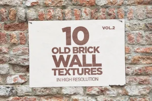 Old Brick Wall Textures x10 vol2
