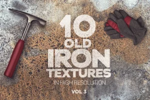Old Iron Textures x10 Vol 3