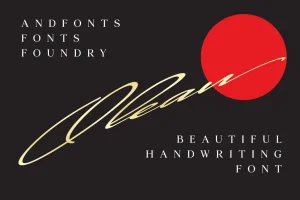Olean Handwriting Font