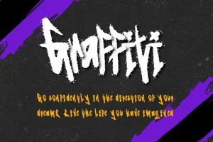 Omnivotrex – Graffiti Brush Font