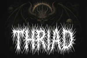 Onaeru – Death Metal Font