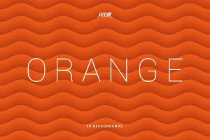 Orange | Soft Abstract Wavy Backgrounds