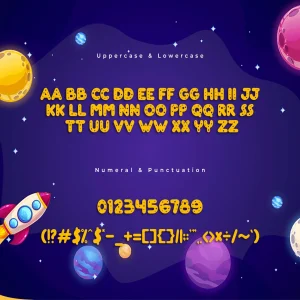 Orbitron – A Modern Space Kids Font