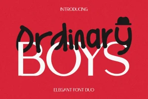 Ordinary Boys – Elegant Font Duo