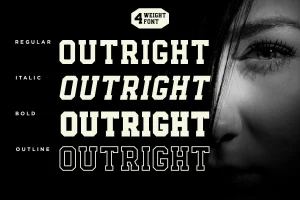 Outright slab serif
