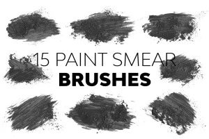 Paint Smear Brushes