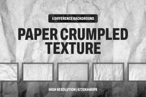 Paper Crumpled Texture Background