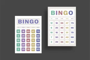 Pastel Bingo Card Templates