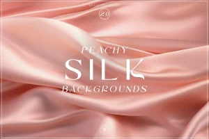 Peachy Silk Backgrounds