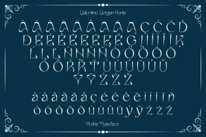 Pesha – Art Nouveau Typeface