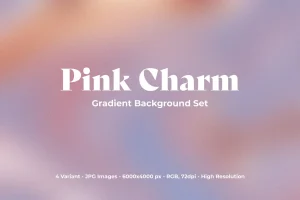 Pink Charm Gradient Background
