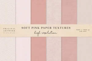 Pink Craft Vintage Textures Paper Background
