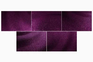 Pink Glitter Waves Backgrounds