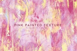 Pink Painted Texture