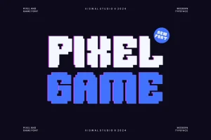 Pixelad – Pixel & Game Font