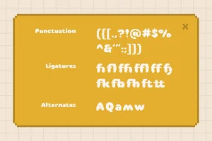 Pixworld – Solid & Outline Pixelate Bold Font