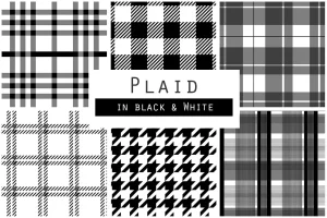 Plaid Seamless Patterns