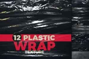 Plastic Wrap Overlay Texture