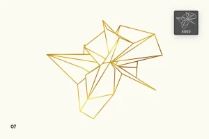 Polygonal Shapes Photoshop Brushes