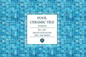 Pool Ceramic Tile Seamless Texture
