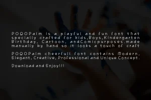POQOPalm Font