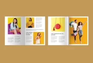 Portfolio Magazine Layout