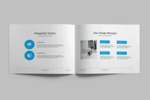 POWERFULL – A5 Landscape Brochure