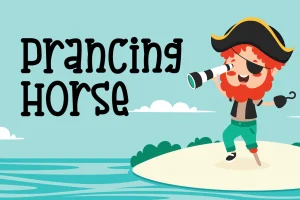 Prancing Horse – Kids Font