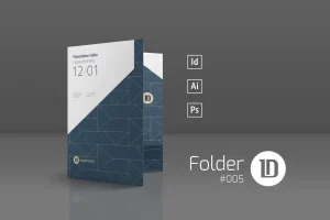Presentation Folder Template 005
