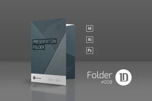 Presentation Folder Template 008