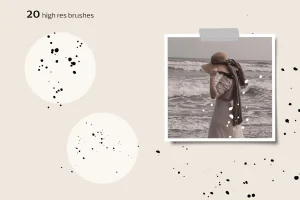 Procreate Ink Splatter Brushes