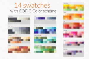 Procreate markers and swatches