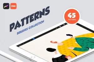 Procreate Patterns: Brushes Set