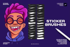Procreate Sticker Brushes