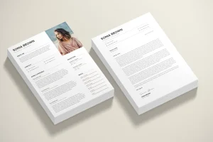Professional CV Resume & Letter Template