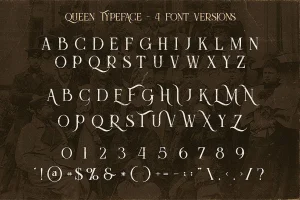 Queen – Display Font