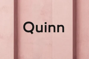 Quinn – A minimal sans serif