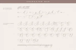 Ralsihten Modern Calligraphy Font