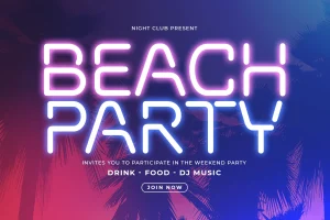 RANOS – Neon Light Party Font