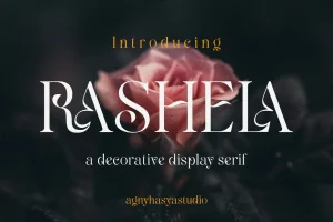 Rashela – A Decorative Serif