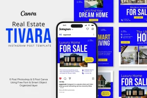 Real Estate Tivara Instagram Post Template