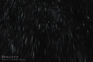 Realistic Rain Overlays Vol. 1