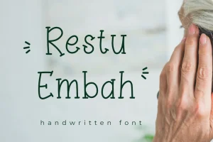 Restu Embah – Handwritten Font