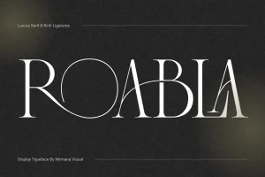 Roabla – Modern Serif Font